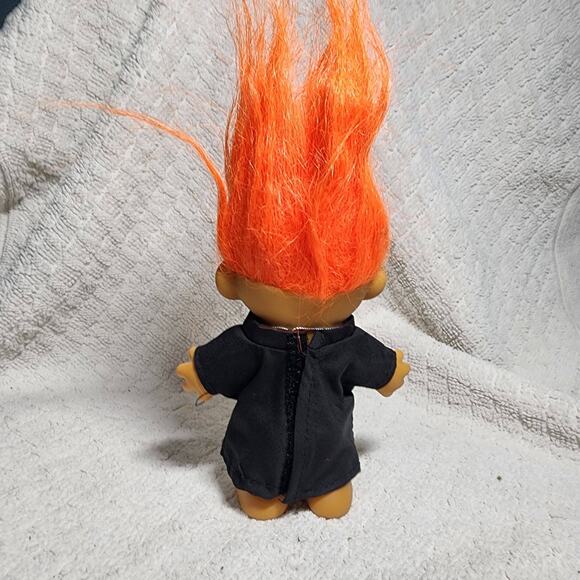 Vintage Russ Priest Preacher Clergy Catholic ORANGW hair w/Cross - Picture 2 of 3